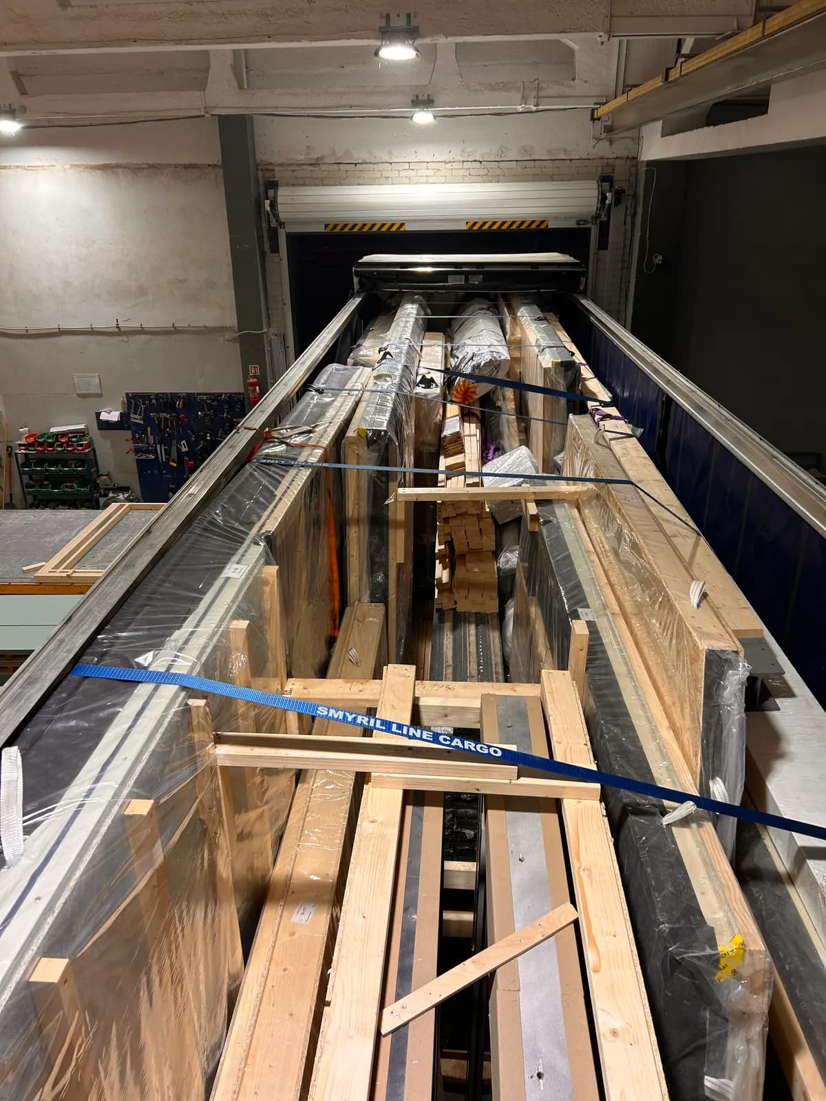 Loaded for export